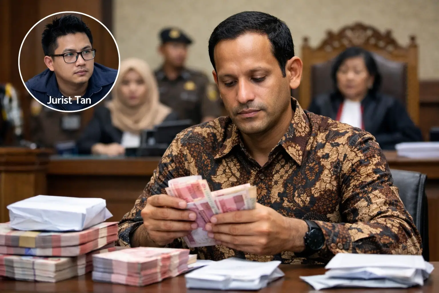 Read more about the article Nadiem Makarim Rogoh Kantong Pribadi untuk Dana Tambahan Stafsus, Termasuk Jurist Tan